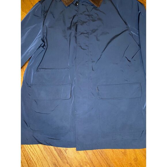 Polo Ralph Lauren Navy and Brown Windbreaker Jacket Size XL - Picture 8 of 16
